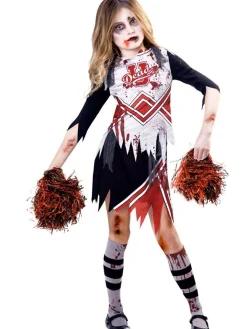 Kids' Party Delights Kids'<Zombie Cheerleader Girl - Child And Teen Costume