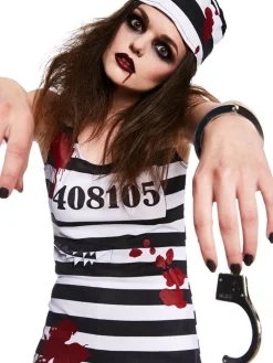 Women's Party Delights Women's<Zombie Convict - Adult Costume