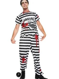 Men's Party Delights Men's<Zombie Convict - Adult Costume