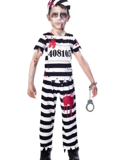 Kids' Party Delights Kids'<Zombie Convict Boy - Child Costume