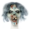 Zombie Mask With Hair<Party Delights Online