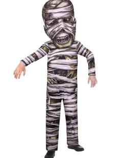 Kids' Party Delights Kids'<Zombie Mummy Big Head - Child Costume