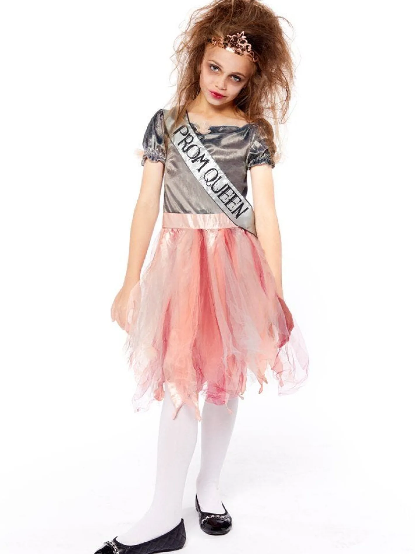 Kids' Party Delights Kids'<Zombie Prom Queen - Child And Teen Costume
