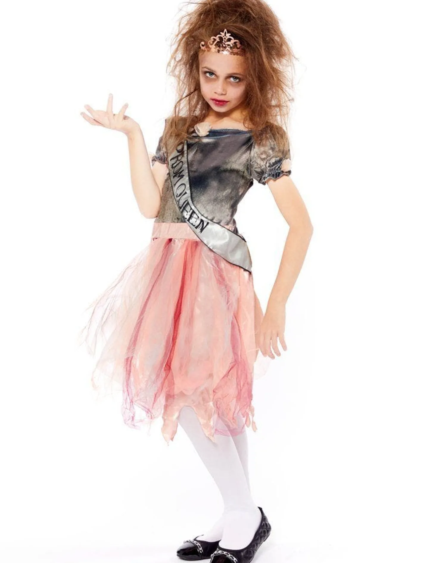 Kids' Party Delights Kids'<Zombie Prom Queen - Child And Teen Costume