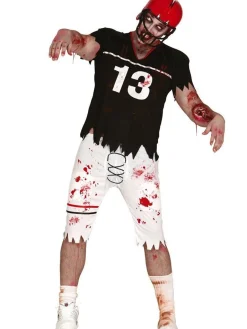 Men's Party Delights Men's<Zombie Quarterback - Adult Costume
